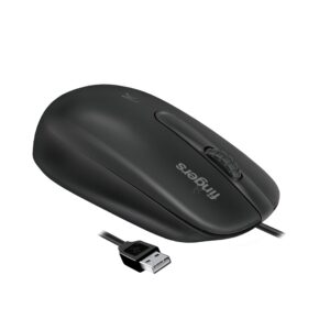 FINGERS MasterHit USB Wired PC Mouse (Advanced Optical Technology, 1200 DPI, Ambidextrous, Plug-n-Play