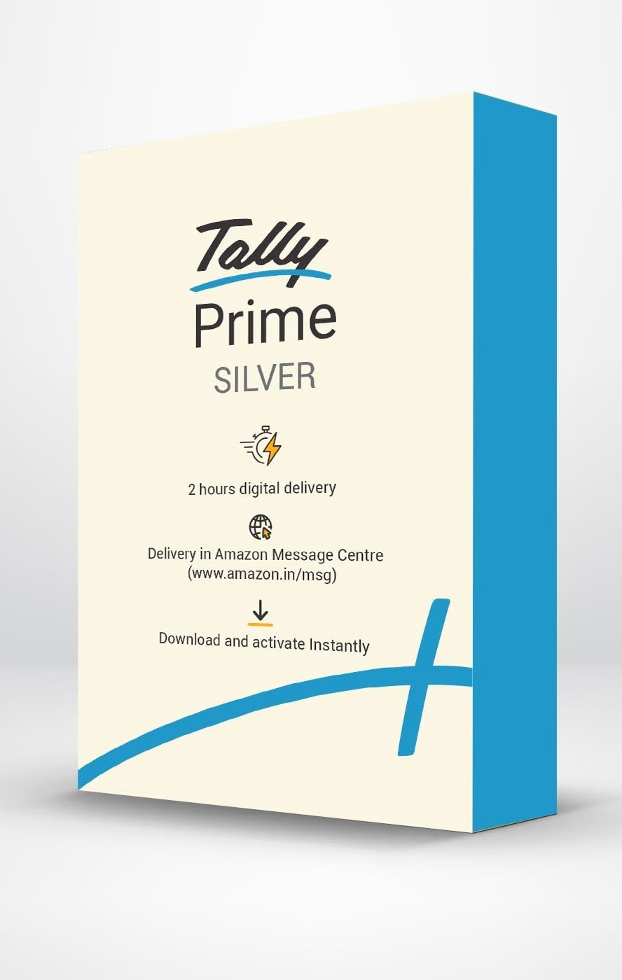 TallyPrime Silver - Lifetime license for Single user/PC