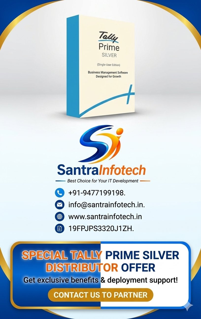 TallyPrime Silver - Lifetime license for Single user/PC